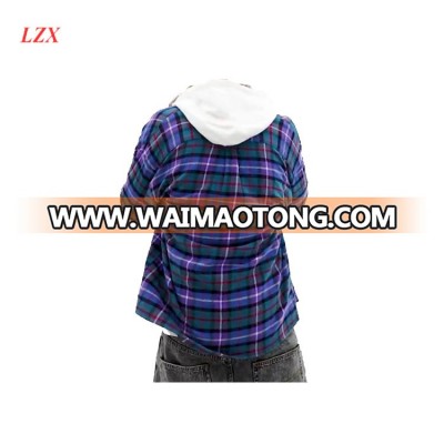 China Wholesale High Quality Unisex Oversized Check Shirt